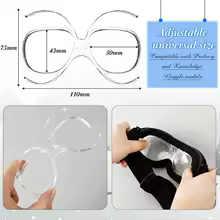 קליפ-און אוניברסלי לגוגלס דגם Tolex TR90 הגמיש