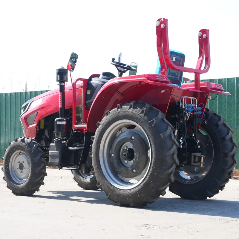 Multi-Purpose 70HP Tractor Customized | for Farming & Light Construction, Choose Your Tires & Hydraulic Outlets