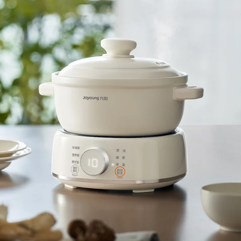 Electric Stewpot Soup Pot Casserole Plug-in Automatic Ceramic Stew Slow Cooker Porridge Boiling Stew Cocina Home Appliance