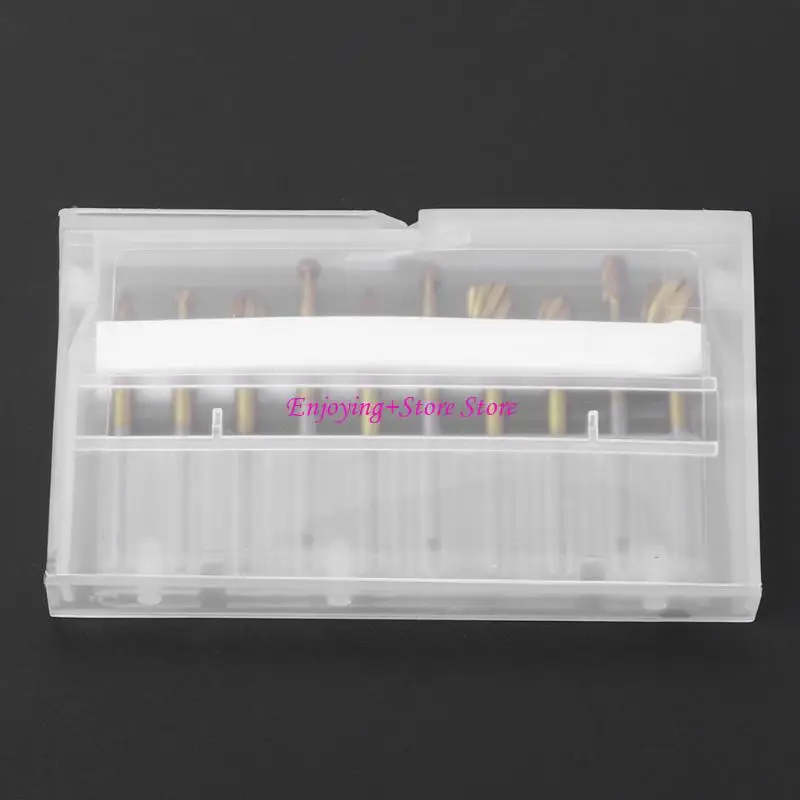 G6DA 10PCS 로터리 파일 조각 절단기 목재 도구 전기 연삭 연마