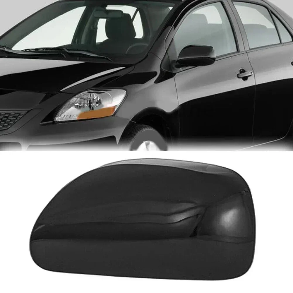 

Left Side Door Wing Mirror Cover Cap For Toyota For Yaris 2007-11 Easy Installation Direct Replacement