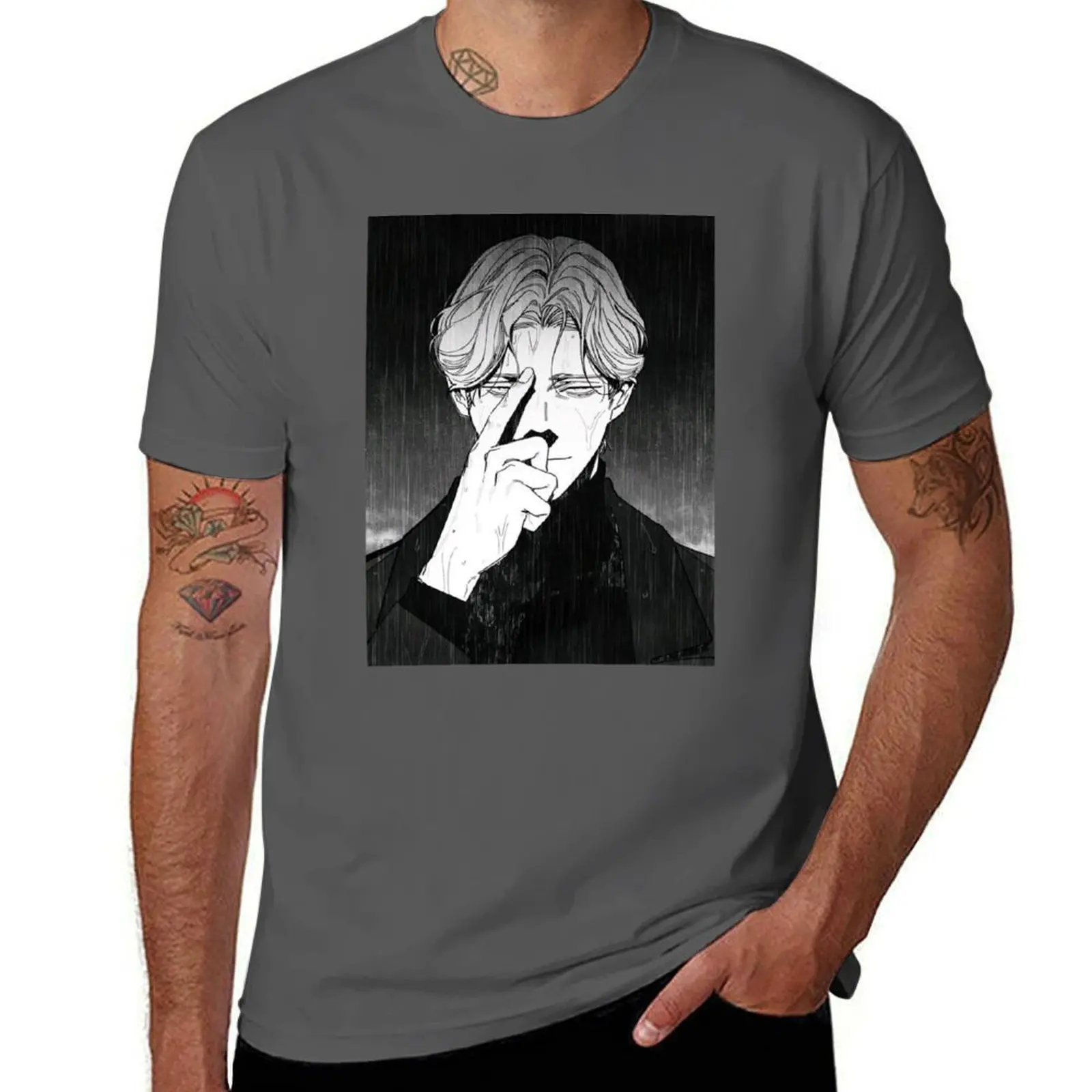 

Johan Liebert T-Shirt printed t shirts for man mens graphic t shirts T-Shirt