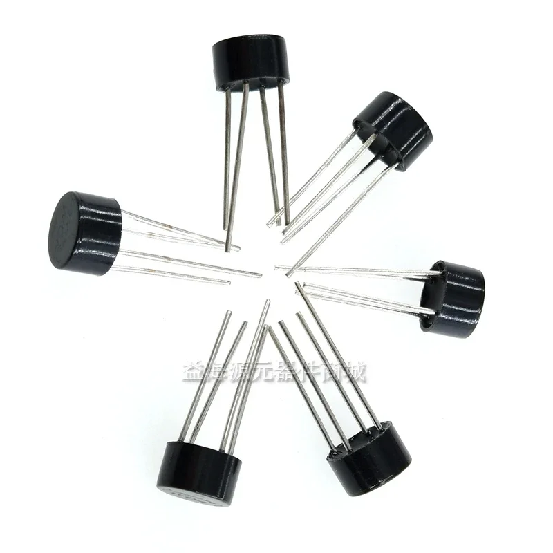 10PCS/LOT W04 W04G Rectifier bridge stack round single-phase rectifier brand new original plug-in four feet