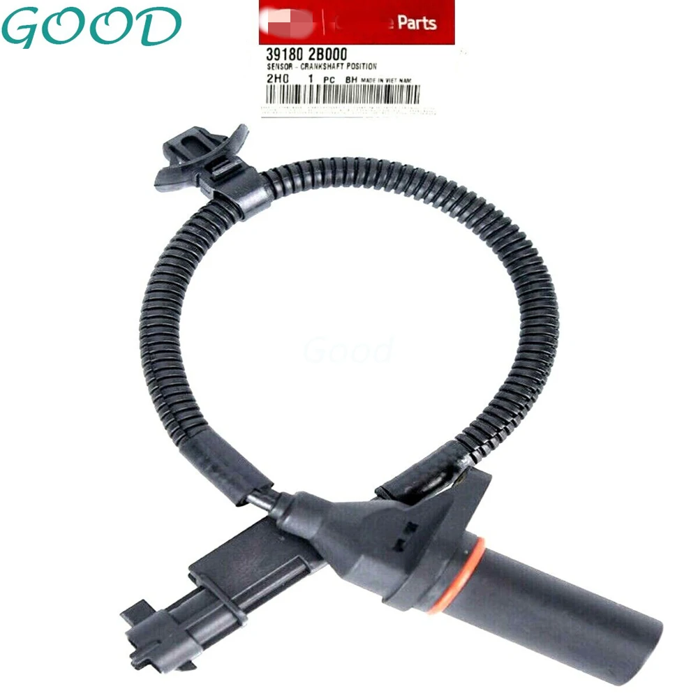 4 Pieces OEM 39180-2B000 New Crankshaft Position Sensor For Hyundaii Veloster Elantra Accent