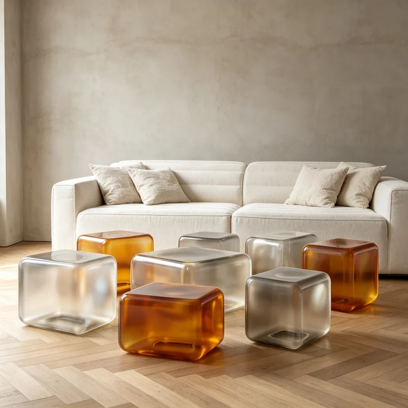 Resin Art How To - Light luxury art designer side how