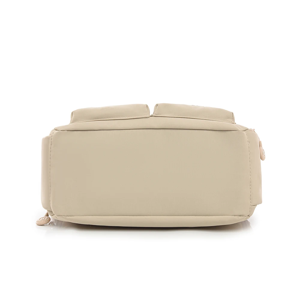 Leichte Damen-Umhängetasche aus Nylon mit mehreren Taschen, lässiger Oxford-Stoff-Reiserucksack, großer Tagesrucksack, Schultertasche B – Detail 10