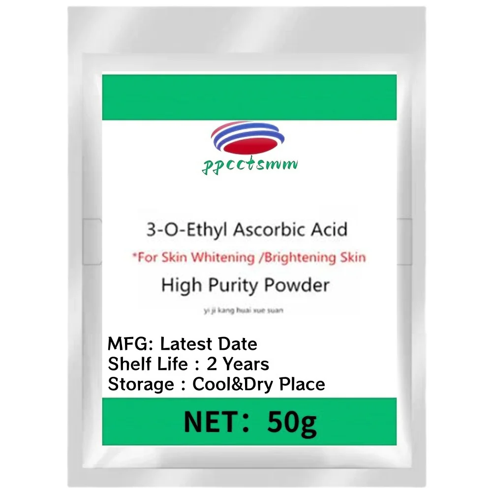 Best 50-1000g 3-O-Ethyl Ascorbic Acid Powder For Skin Whitening &Brightening Skin