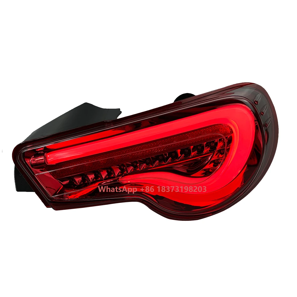 

AKD Car Model for GT 86 Subaru BRZ LED Taillight Rear Fog Lamp Turn Signal Light Highlight Reversing and Brake Assembly