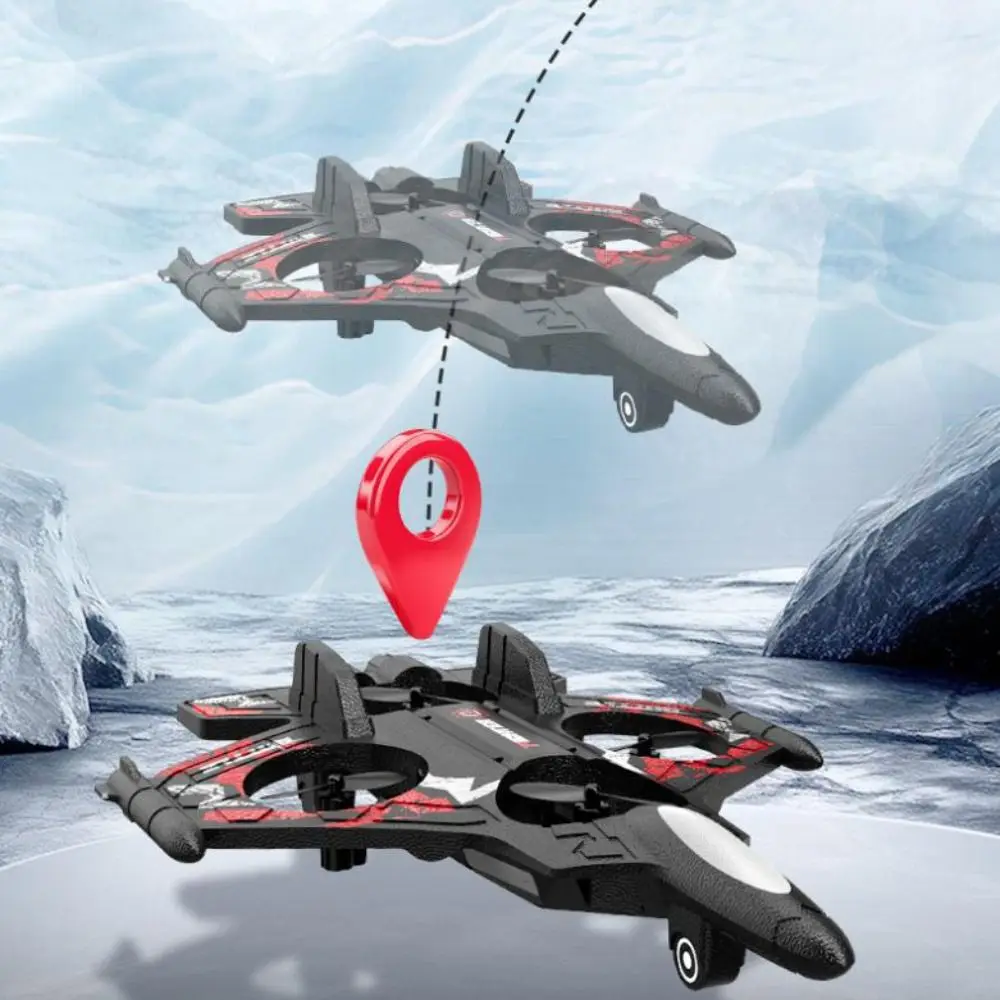 Schiuma EPP telecomando Schiuma Fighter ricaricabile 2.4G Stunt Quattro motori Elicottero Rilevamento di gravità Durevole RC Hobby Jet Aereo