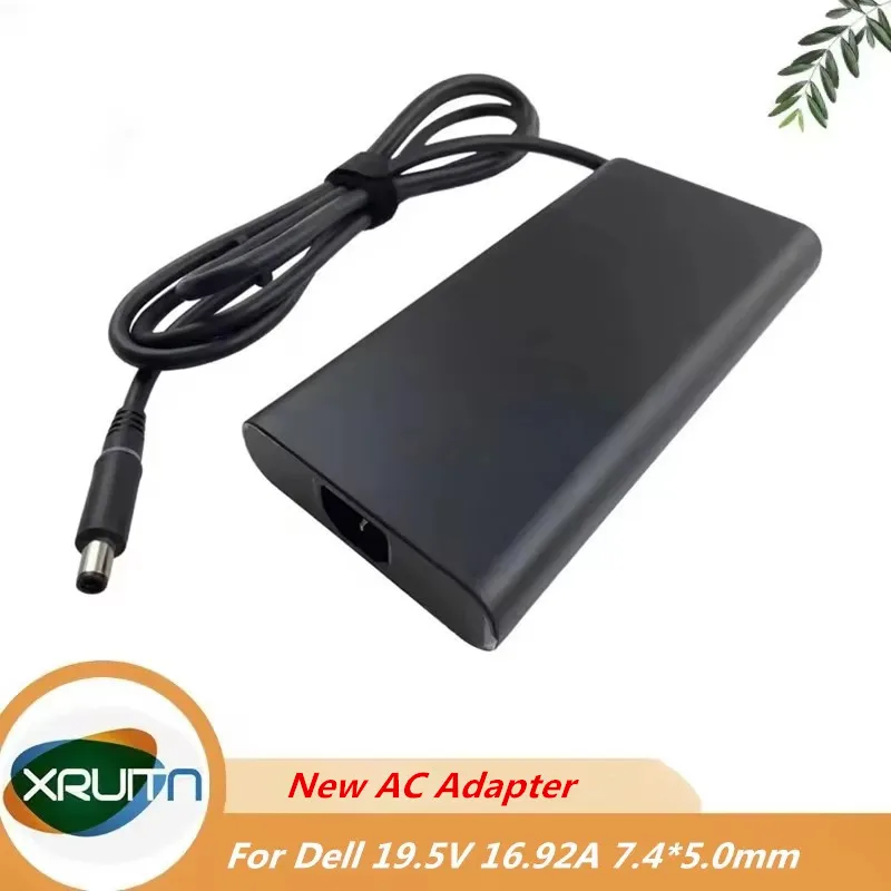 

New AC Adapter HA330PM201 19.5V 16.92A 330W LA330PM210 DA330PM201 GaN AC Adapter Charger For DELL Alienware Laptop Power Supply