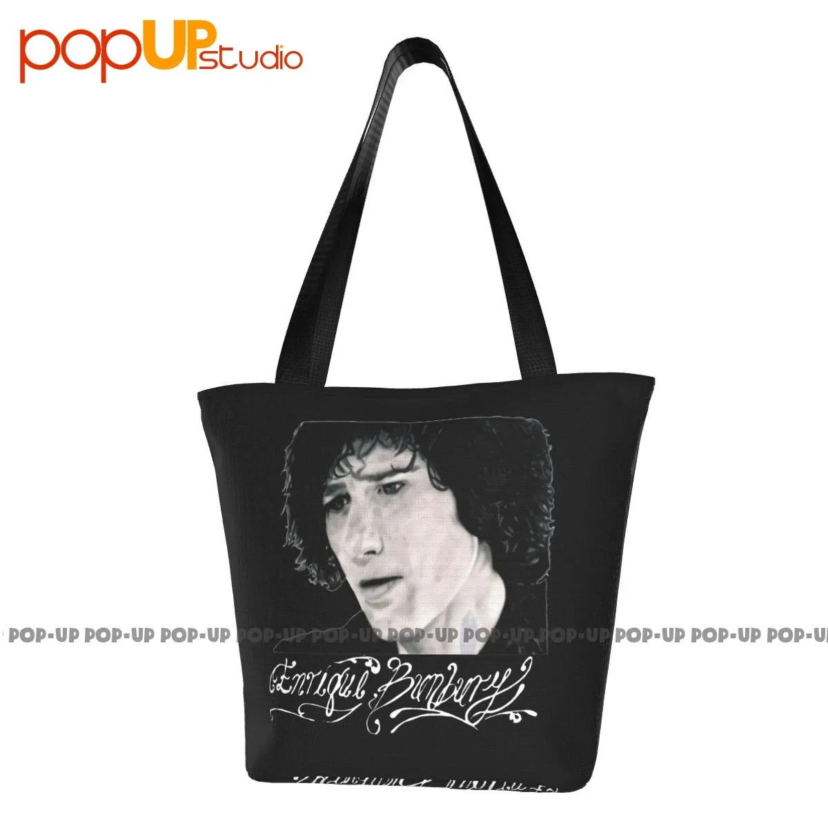 Enrique Bunbury, Spanish Singer, Zaragoza Travel Handbags Polyester Shopping Bag Tear-Resistant