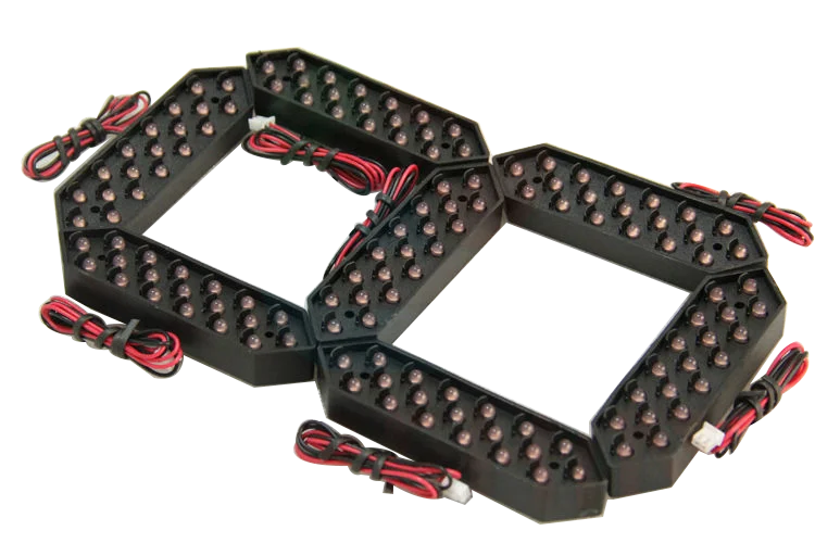 4 قطعة/الوحدة 10 ''في الهواء الطلق 7 سبعة قطعة LED عرض وحدة الرقم الرقمي