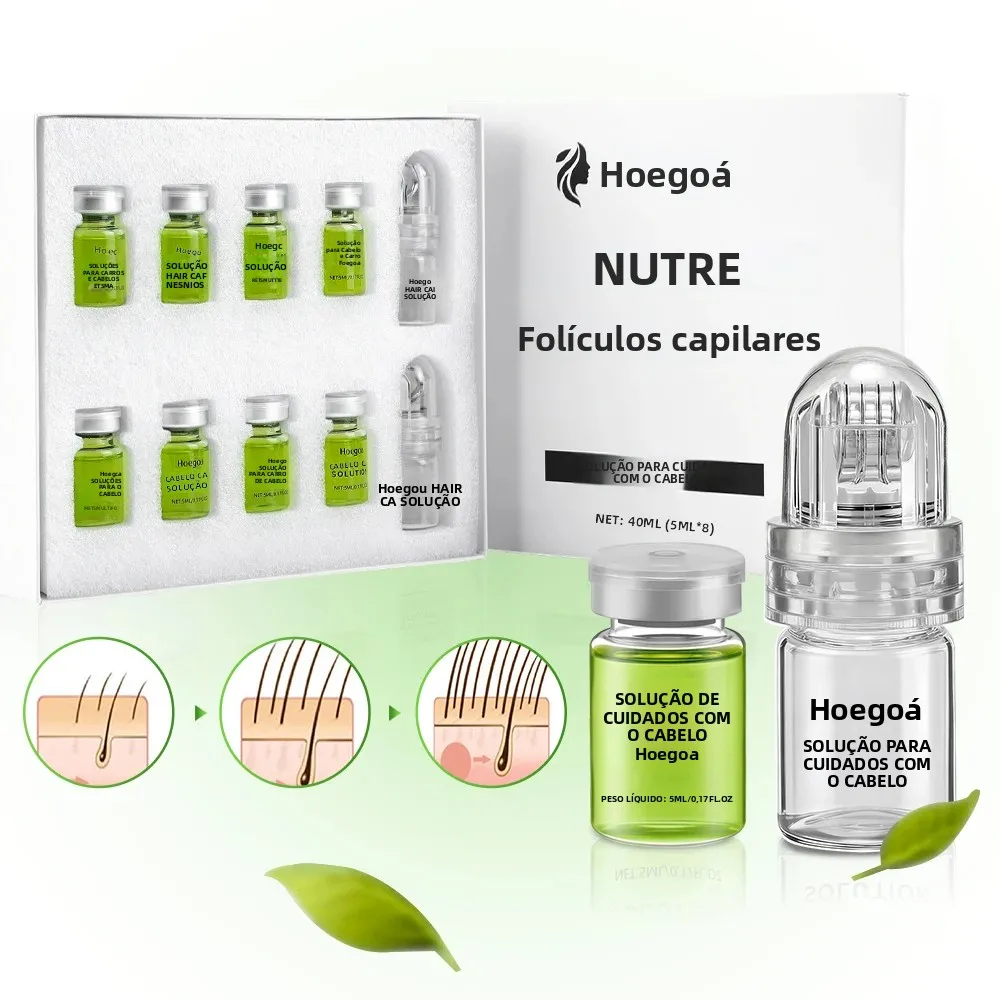 Soro de cuidados essenciais para cabelo, fortalece as raízes, reduzindo a perda, prevenir a calvície, nutre o couro cabeludo, cuidados com o cabelo, condicionador anti-perda de cabelo