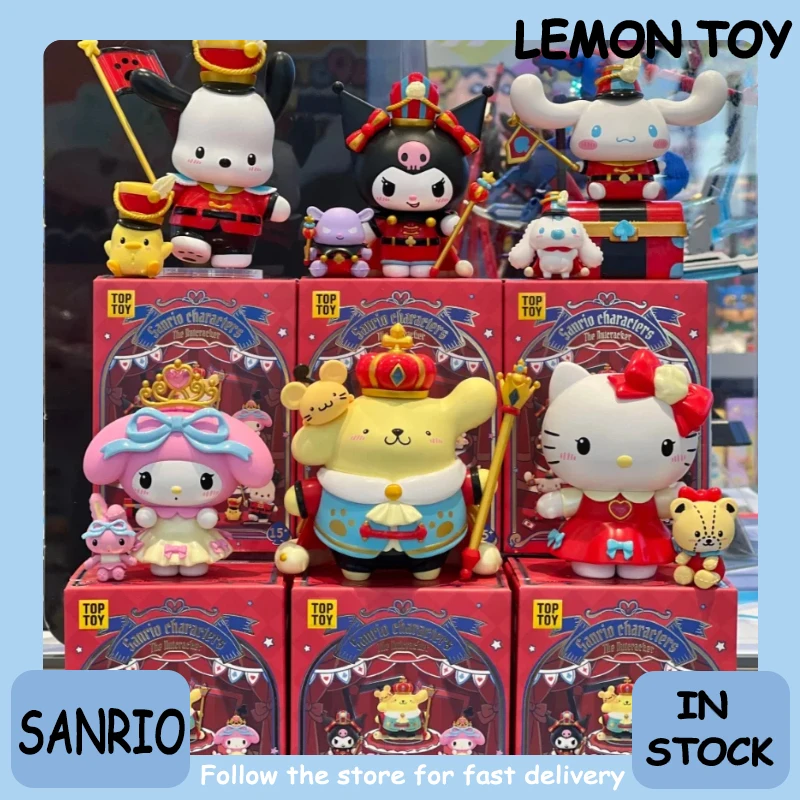 

Genuine Sanrio The Nutcracker Series Blind Box Desktop Ornament Trendy Collectible Figurines Popular Doll Girl'S Gift