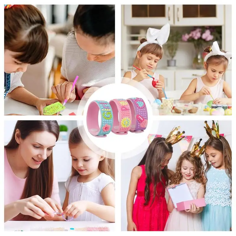 Girls Bracelet Making Kit Friendship Bracelet Maker Arts And Crafts Band Bracelets DIY Arts And Crafts Toys For Kids Ages 6-12