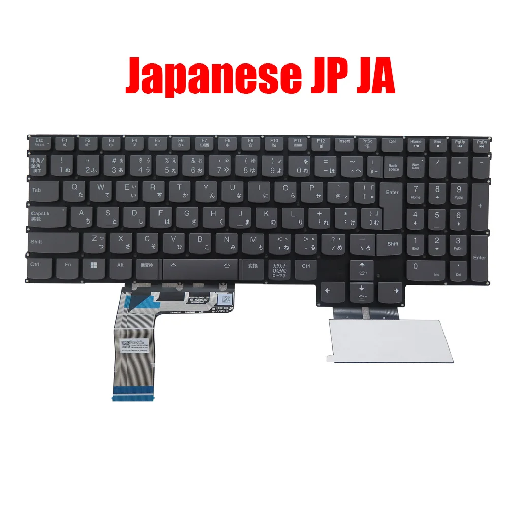 

Laptop Keyboard For Lenovo For Legion Pro 7 16IRX9H 16IRX8 16IRX8H 16ARX8H United Kingdom UK Japanese JP With RGB Color Backlit