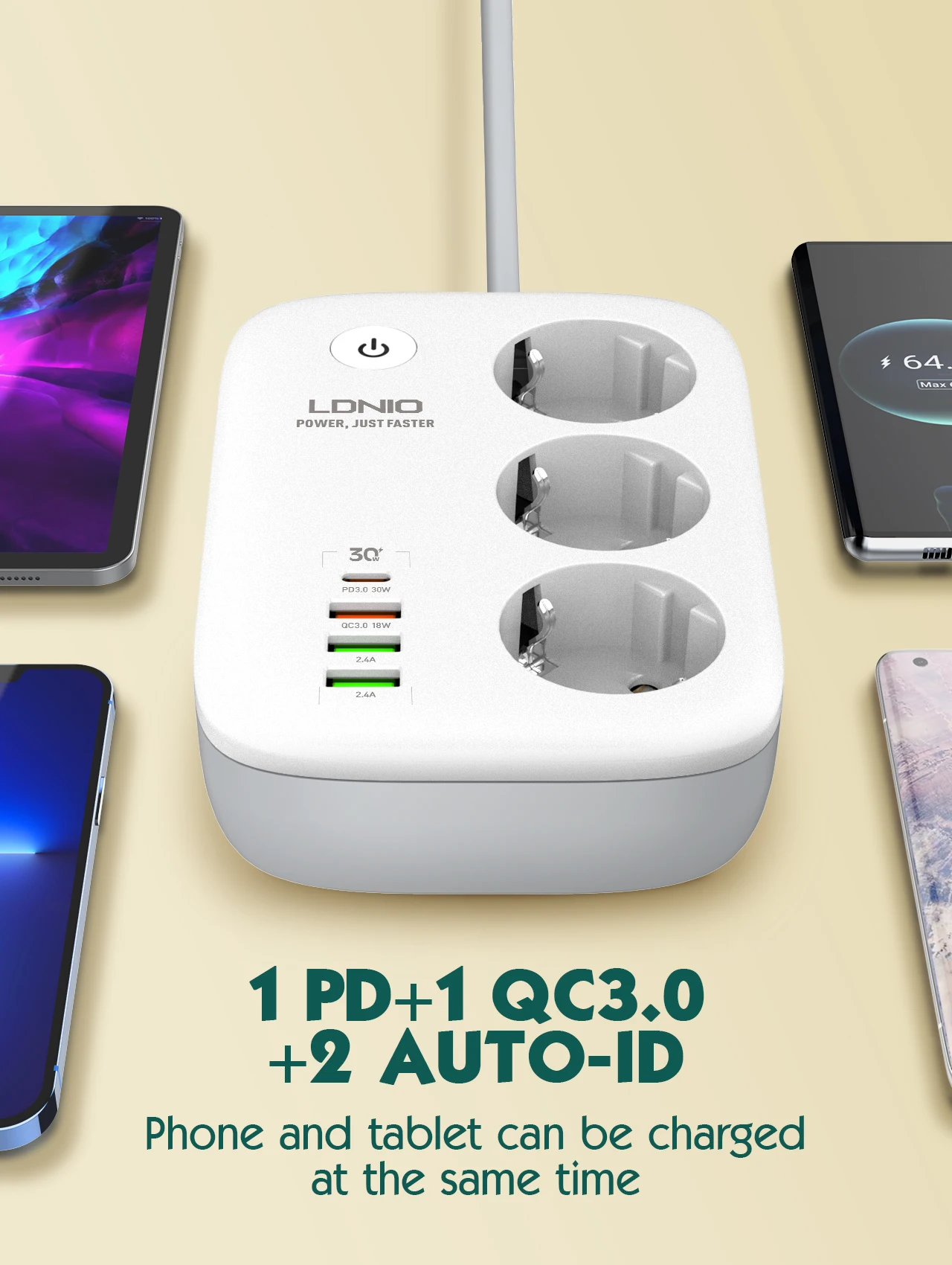 Listwy zasilające LDNIO Standard ue 3 gniazdo USB 3 gniazda Adapter gniazda pilot aplikacji TYA inteligentne inteligentna wtyczka Wifi