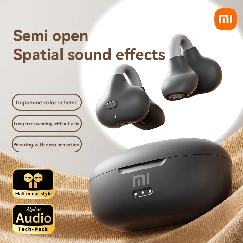 XIAOMI Wireless Earbuds For Sleeping Bluetooth TWS Invisible Small Earphone In Ear Noise Reduction Comfrotable Sleep Headphone