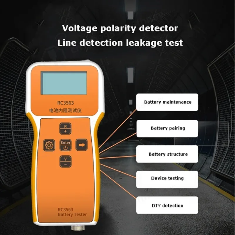 Handheld Battery Internal Resistance Tester Lead Lithium Nickel Chromium Battery Tester RC3563 Battery Tester