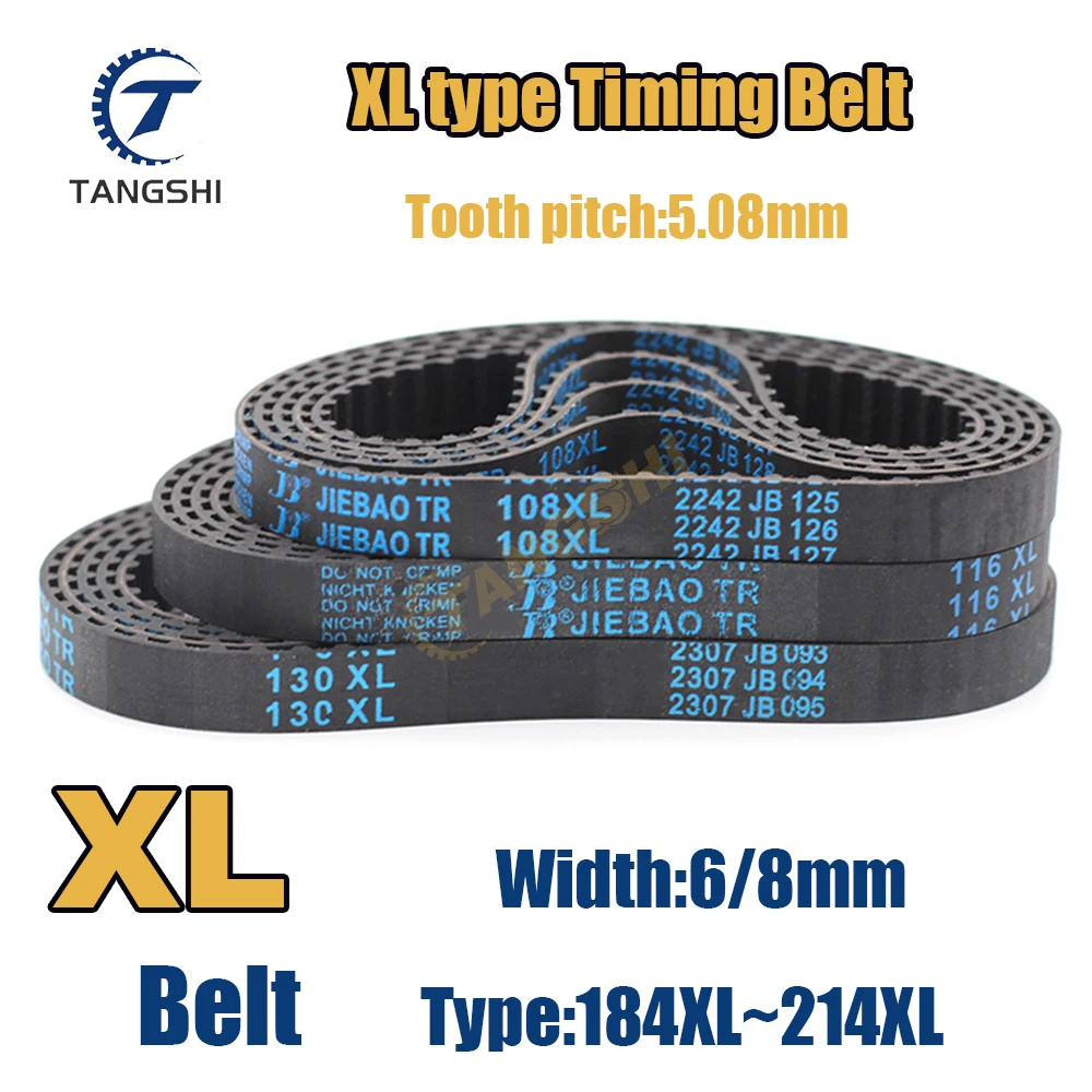 

XL Timing Belt Width 6/8mm 184XL 186XL 188XL 190XL 192XL 194XL 196XL 198XL 200XL 202XL 204XL 206XL 208XL 210XL 212XL 214XL