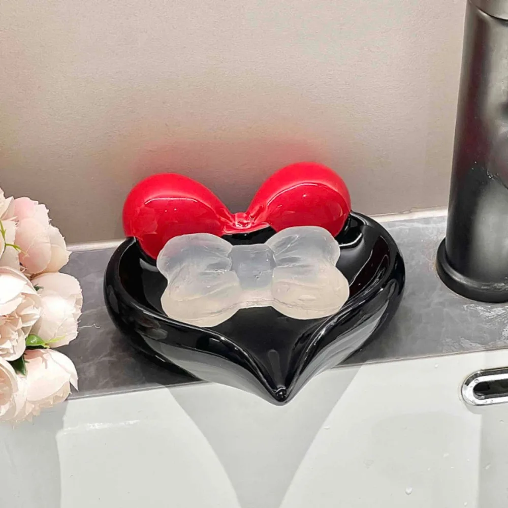 

Милая экстравагантная керамическая мыльница без перфорации, не содержащая сливная стойка, цветная столкновение, высокоцветная мыльница для ванной комнаты