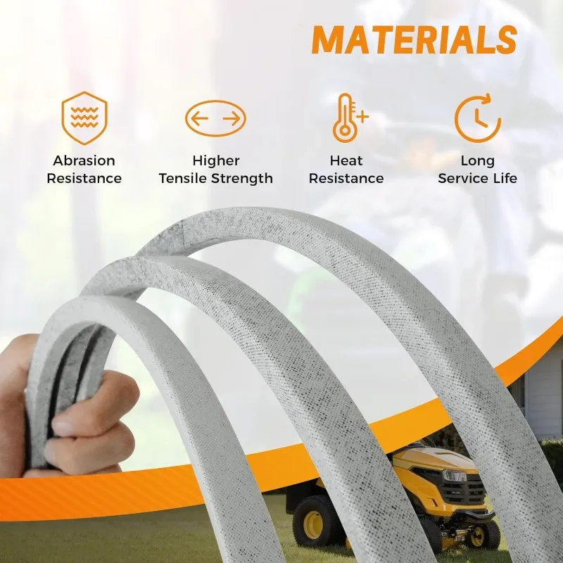 

[ABFI!】 Deck Drive Belt,42" For Lawn Mower-GX20072 Deck Belt, GX20072 GY20570 Replacement Part Number