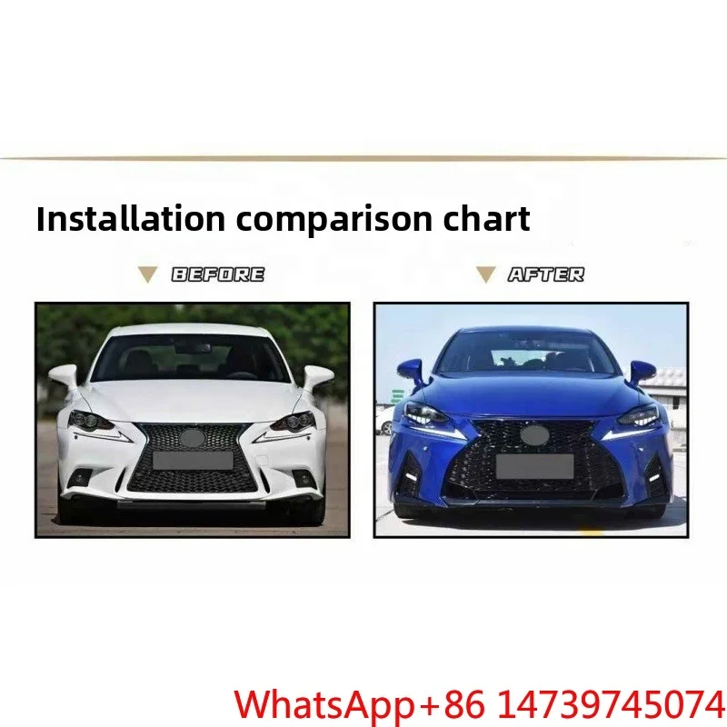 2013-2021 IS250 Custom Exterior Modification Body Kit Front Rear Bumper Upgrade AccessoriesCar Parts Body Kit