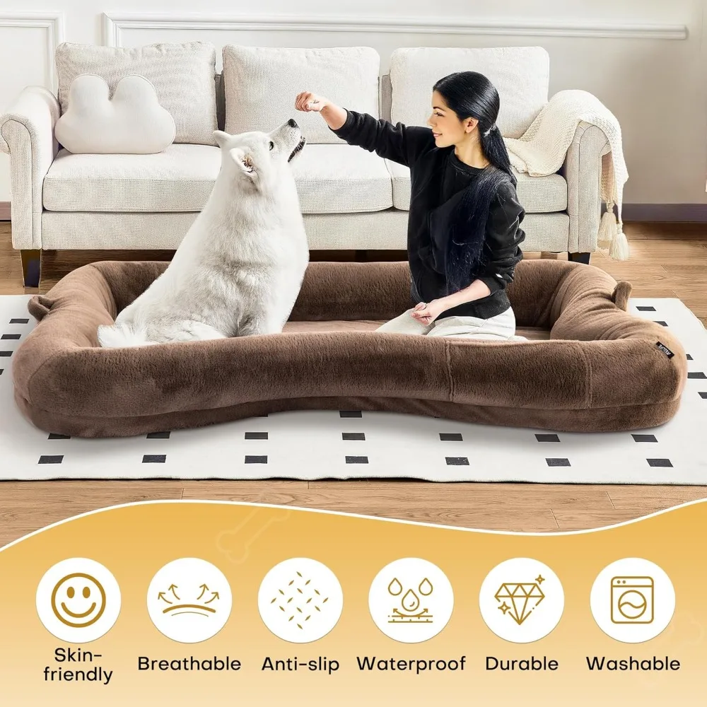 Redlife Extra Large Human Dog Bed 72