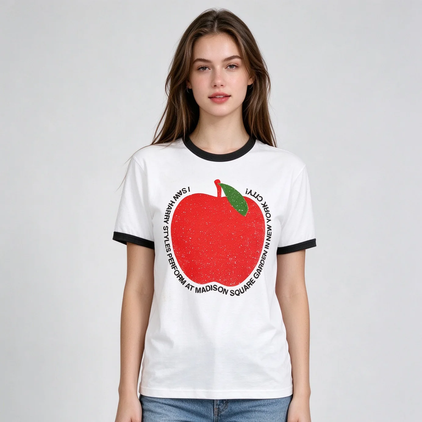 Apple Ringe Hstyles Jersey HarryStyles Fashion Summer Women Men Tee Casual High Street T Shirts Breathable Quick Dry Sportswear