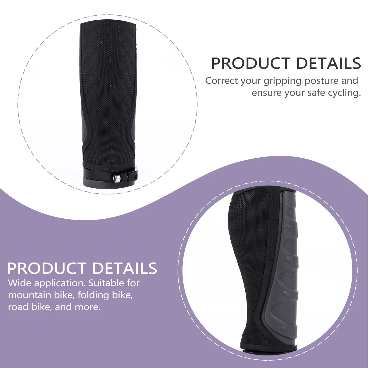 

2 шт. велосипедная ручка, велосипедные ручки, складные резиновые рукава для человеческого тела, горные чехлы