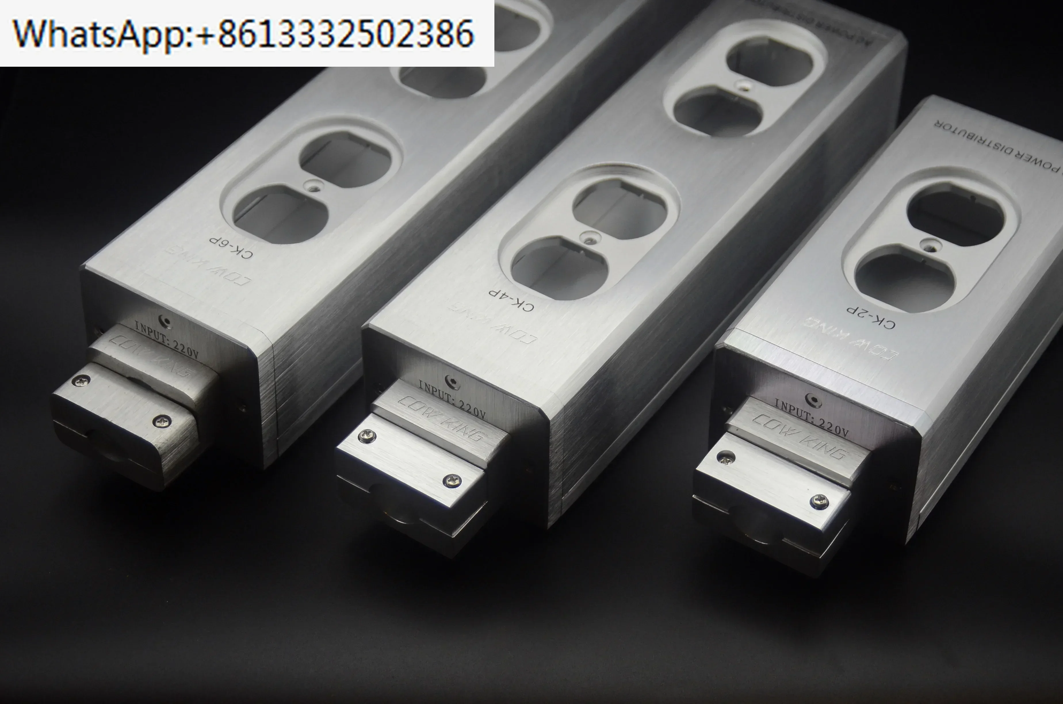 Extra thick American standard aluminum alloy socket 10MM thick brushed 2-6 position aluminum lock head "direct wire entry"