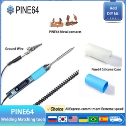 Pinecil-Ferro De Solda Elétrica, Silicone Substituível, Macio, Pine64