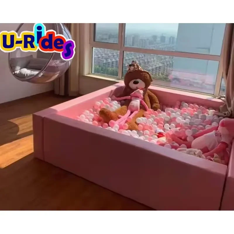 Children's soft play equipment Indoor play soft square ball pit for sale