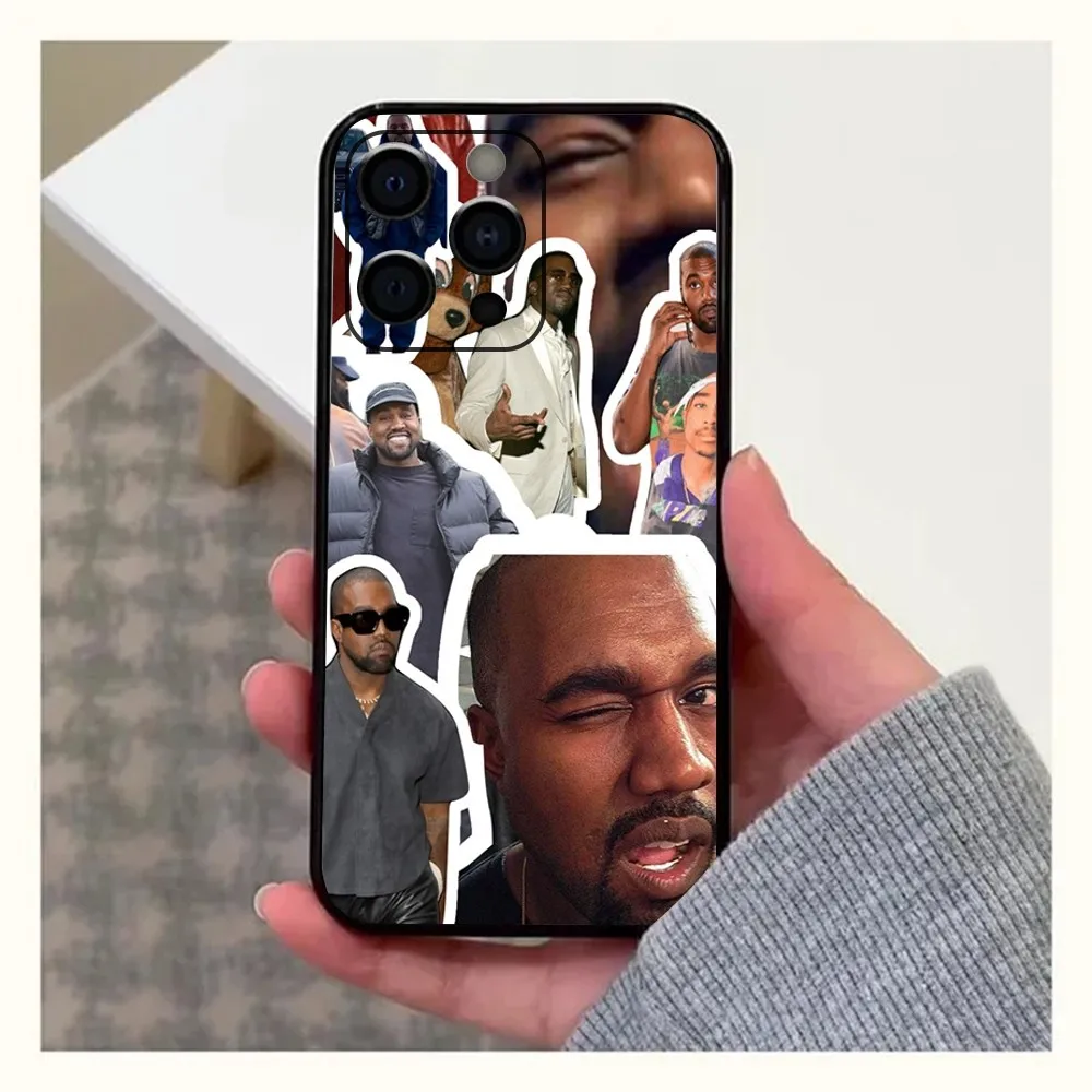 Funny Kanye West Ye Phone Case For Apple iPhone 15,14,13,12,11,Pro,X,XS,Max,XR,Plus,Mini Soft Black Cover