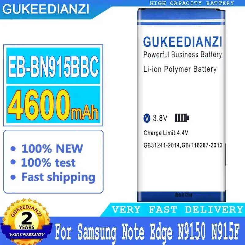 

Battery EB-BN915BBC 4600mAh For Samsung Galaxy Note Edge N9150 N915 N915K N915L N915S N915X SM-N915 N915A N915D N915F
