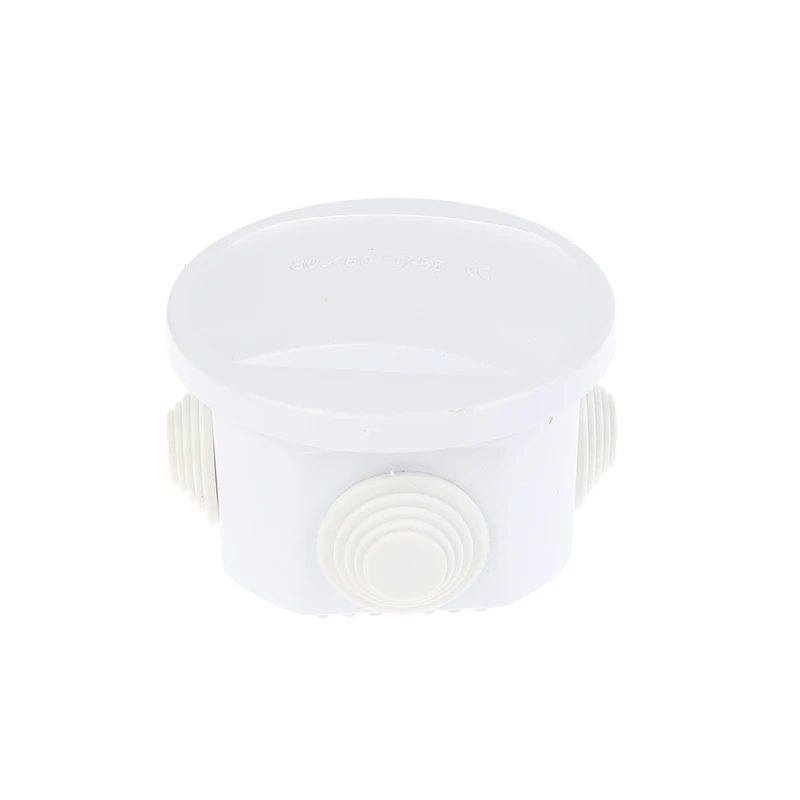 ABS Electrical Junction Box DIY Power Control Case IP65 Waterproof For Cable Wire Connection Enclosure For Indoor/Outdoor