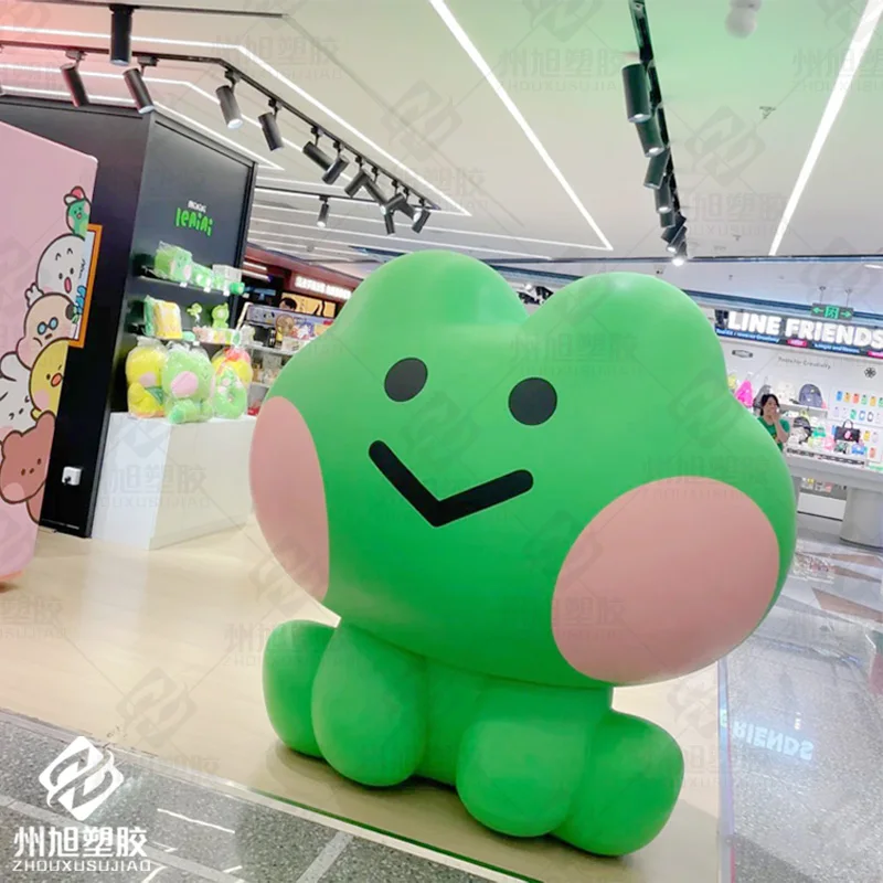 

Giant inflatable cartoon frogs, cute animal mascots, outdoor mall party decoration advertising props