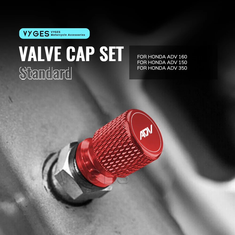 Motorcycle Standard Valve Cap Set Tire Caps Set For Honda ADV160 ADV150 ADV350 ADV 160 ADV 150 ADV 350