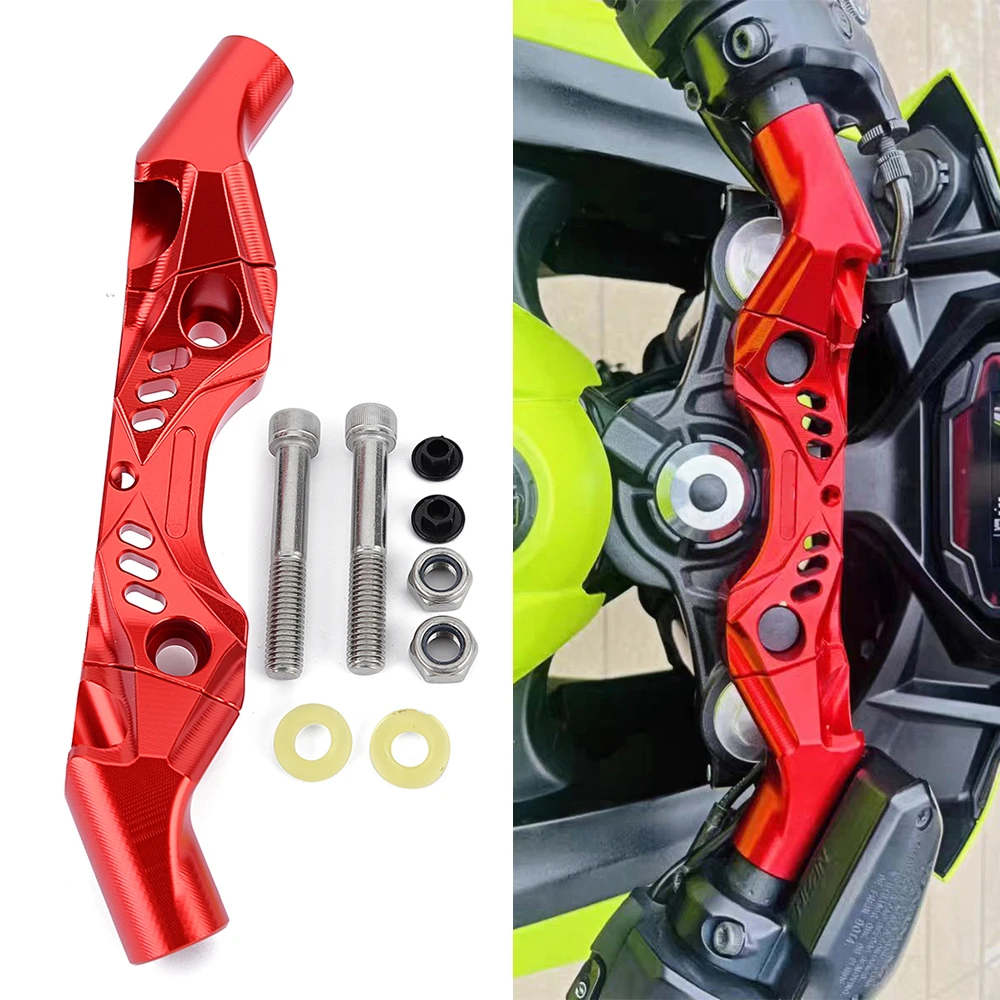 Ninja650 Motorcycle Top Triple Handlebar Adapter For Kawasaki Ninja 650 2017-2023 Front Top Fork Upper Triple Tree Clamp Holder