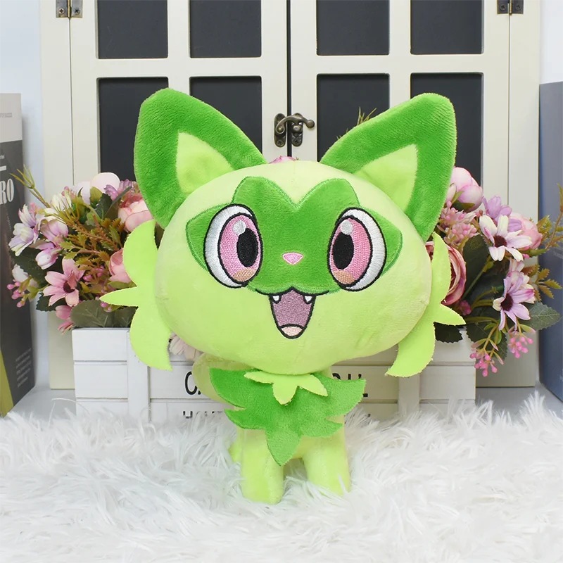 Scorbunny Grookey Sobble Pokemon Plush Doll Sprigatito Quaxly Fuecoco Floragato Meowscarada Anime Stuffed Peluche Toy Presents