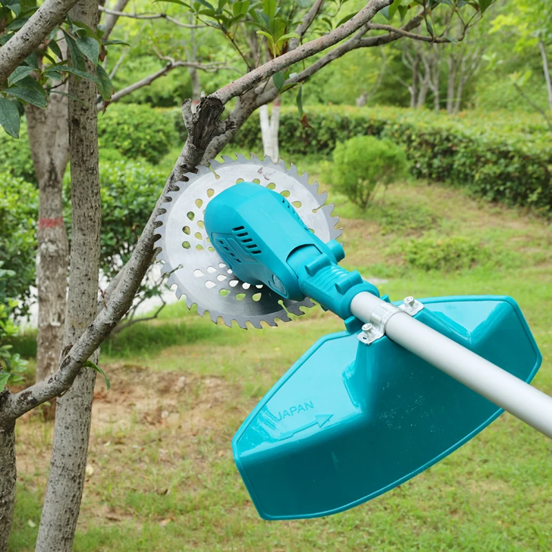 202521V Akku-Rasentrimmer, multifunktionaler, robuster elektrischer Freischneider