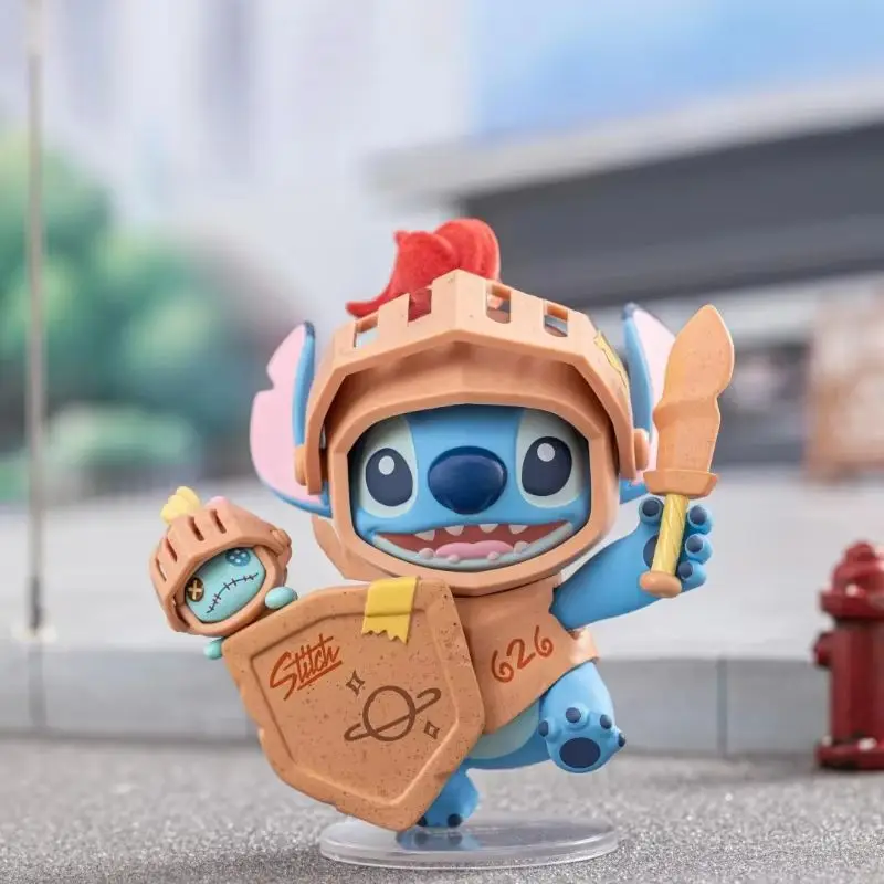 

Stitch Brava City Adventure Blind Box Mini Figure Collectible Toy 2025 Pre-Sale Trendy Gift with Movable Accessories for Fans