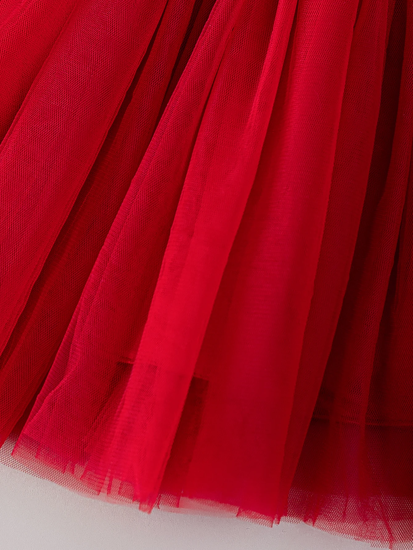 Wine Red Puffy Skirt for Baby Girls aged 0-2 Years Birthday Party Wedding Christmas Dress