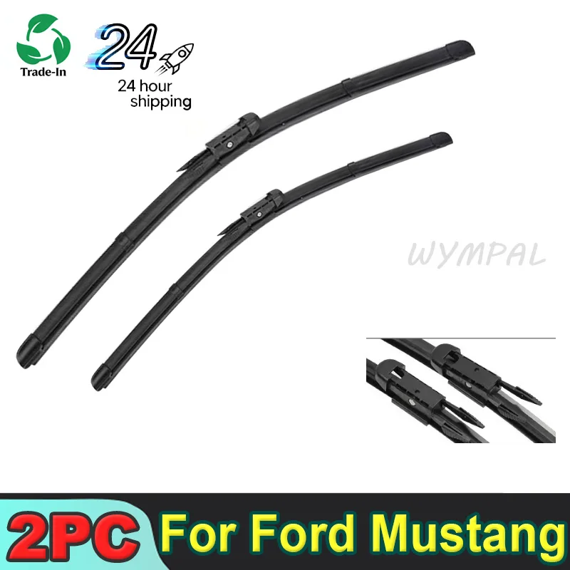

For Ford Mustang 2009-2023 2017 2018 2019 2020 2021 2022 Wiper Front Wiper Blades Windshield Windscreen Window Brush 22"+20"