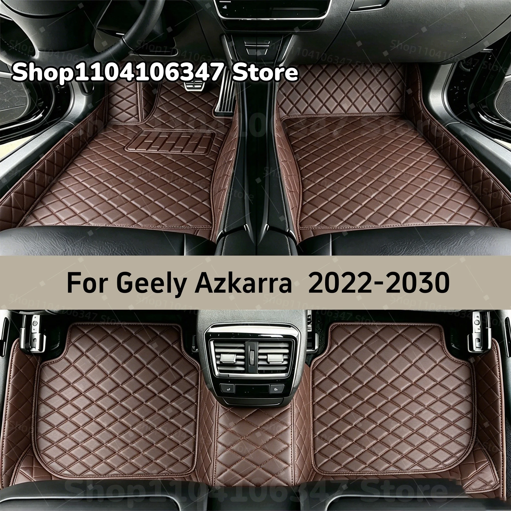 Car Floor Mats Fit For Geely Azkarra 2022 2023 2024 2025 2026 2027 2028 2029 2030 Custom Car Mat Auto Mats Carpets