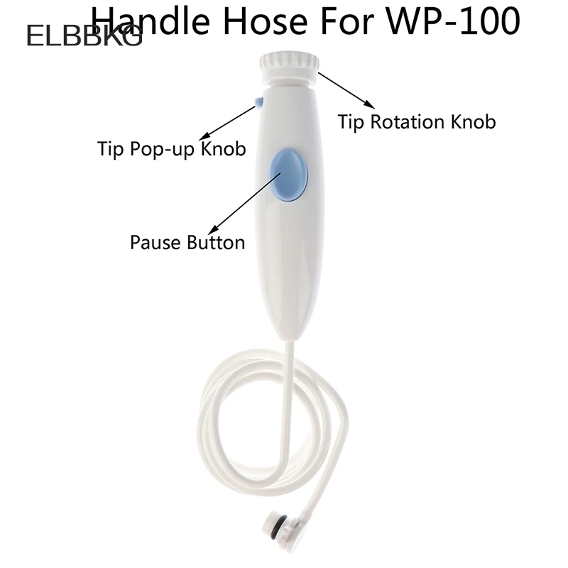 For Wp-100 Oral Irrigator Water Hose Handle Replacement Part  Universal Flosser Water Hose Flosser Repair Hose Accessories