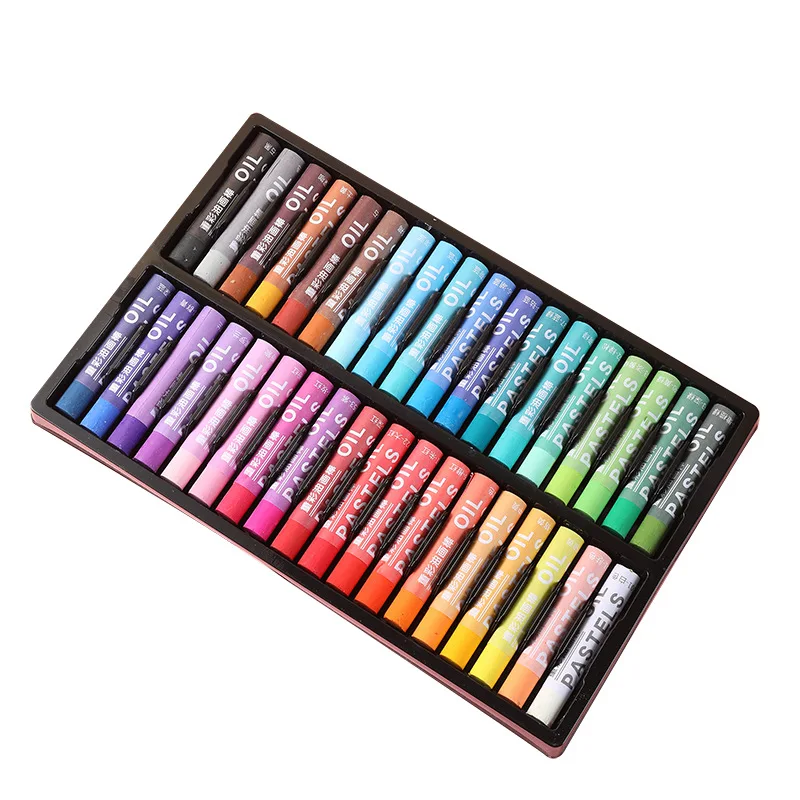 Artist Oil Pastel Set 12/24/36/48 Professional Painting Drawing Graffiti Art Crayons Washable Round Non Toxic Sticks