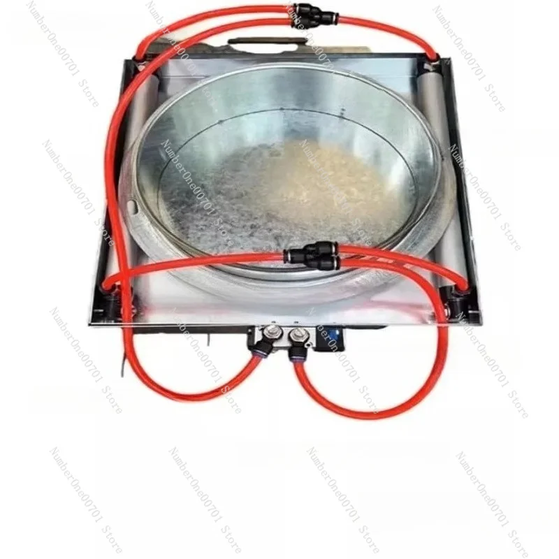 Stainless steel dust removal air duct pneumatic insert valve electric wind valve ventilation   valve dust removal air duct