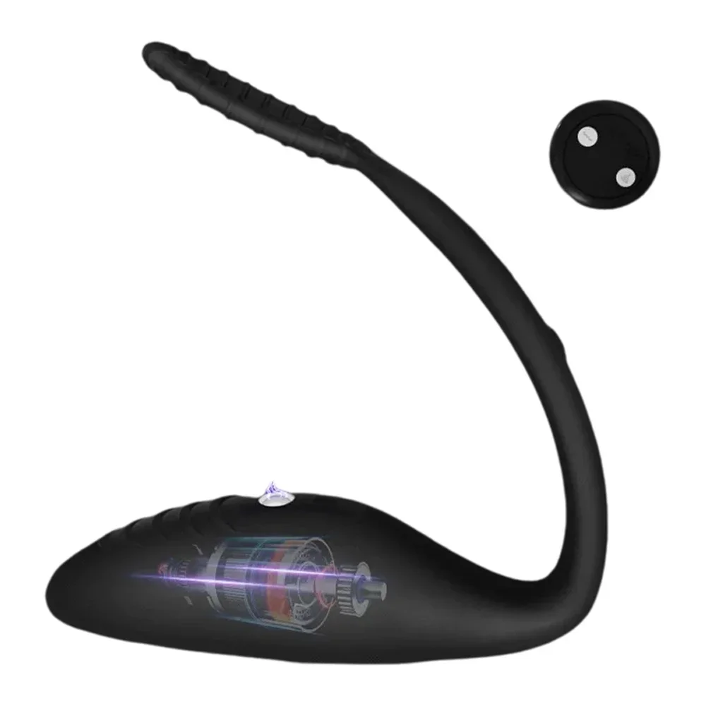 Wireless Remote Control Electric Shock Prostate Massager Gay Sex Toys Anal Plug Butt Plug Vibrator With Ring Anal Toy For Men