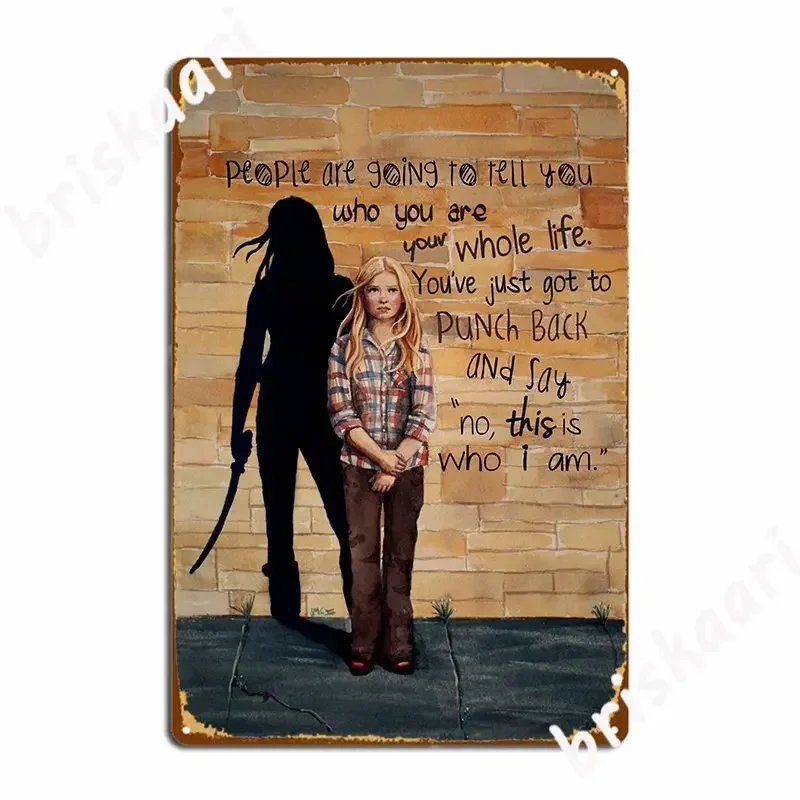 This Is Who I Am Metal Sign PaintingCustom Club Garage Wall Pub Tin Sign Poster